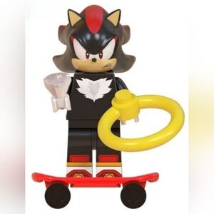 Super Sonic Pink character Black Shadow custom Lego  minifigureToy m31